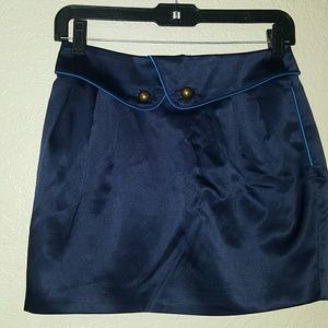 Navy blue sailor skirt